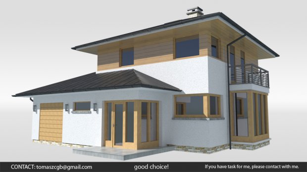 房子外部3D模型0