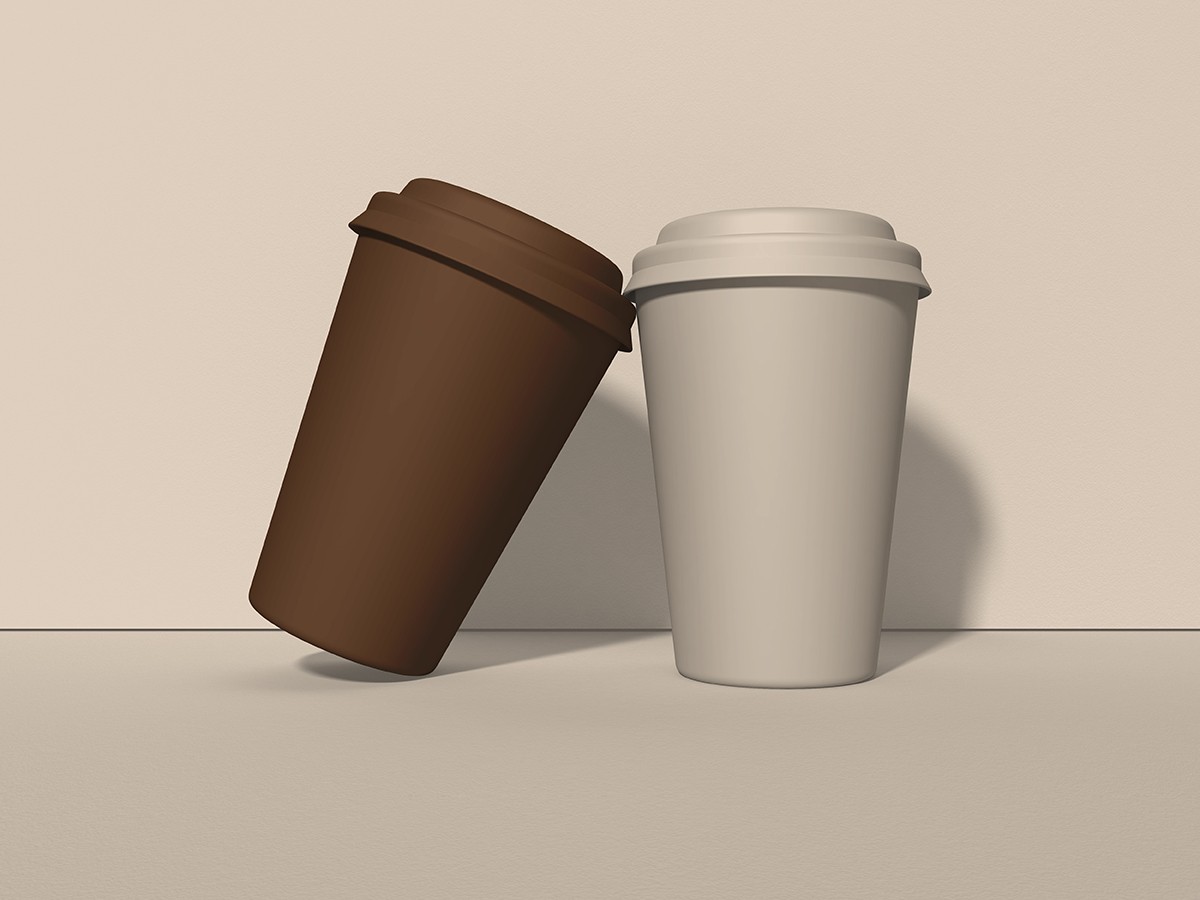 咖啡杯包装样机1