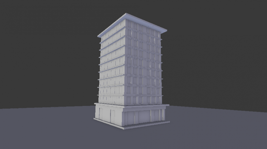 高层建筑3D模型1