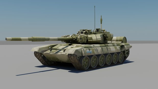 军事坦克车3D模型0