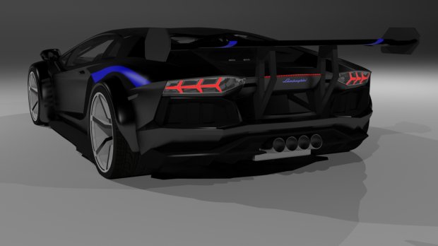 兰博基尼跑车3D模型3