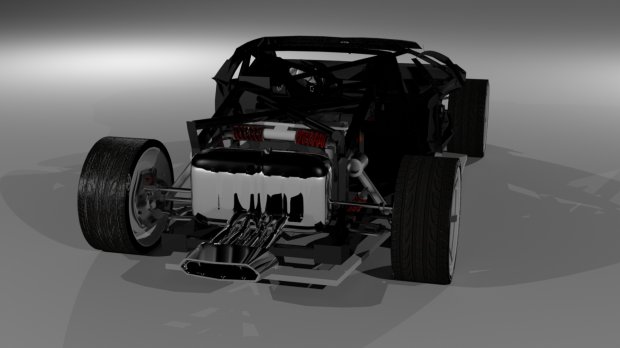 兰博基尼跑车3D模型4