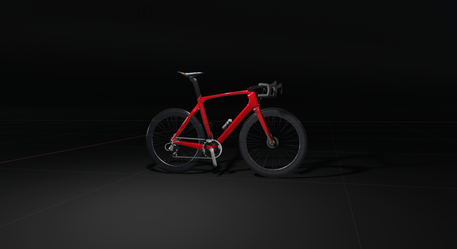 山地自行车3D模型1
