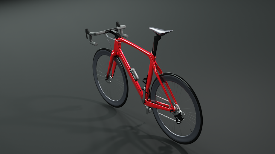 山地自行车3D模型2