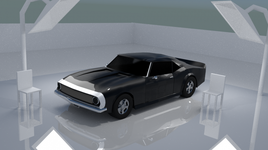 高精度雪佛兰汽车3D模型0