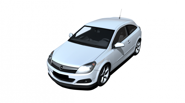 欧宝雅特轿车3D模型0