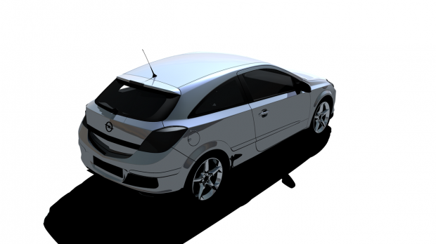 欧宝雅特轿车3D模型4