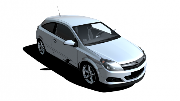 欧宝雅特轿车3D模型5