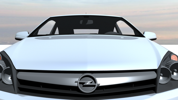 欧宝雅特轿车3D模型1