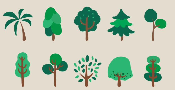各种树木插图0
