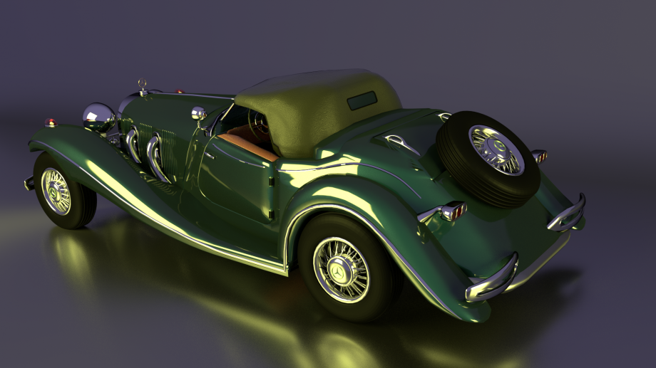 豪华跑车3D模型2