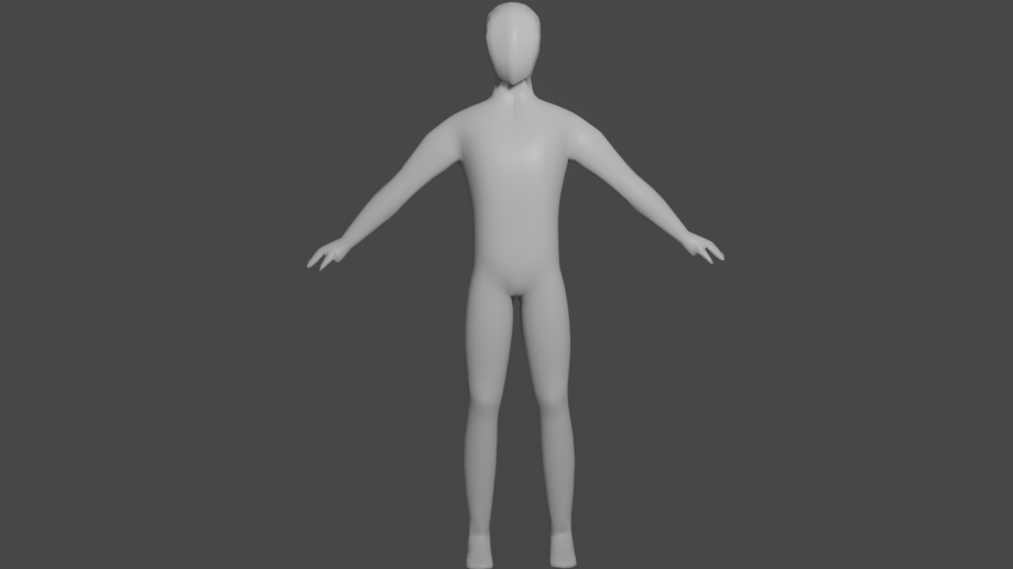 3D基础人物模型0