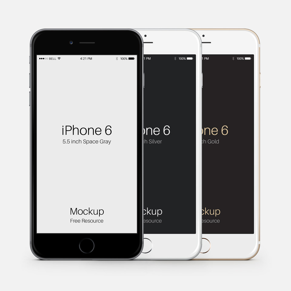 iPhone6展示模型PSD0