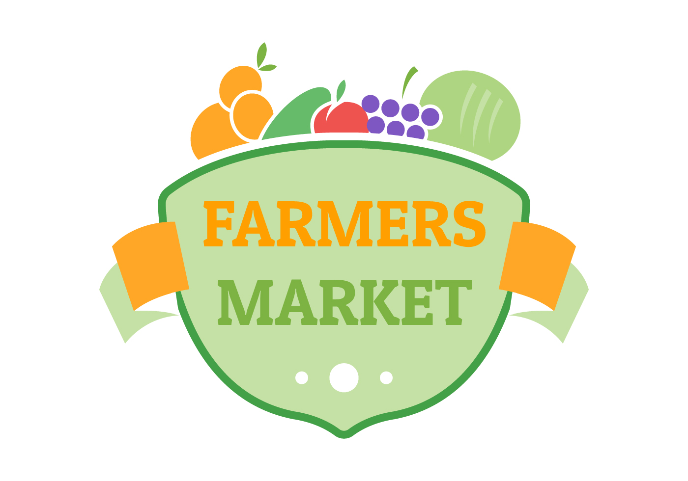 水果市场Logo矢量图0