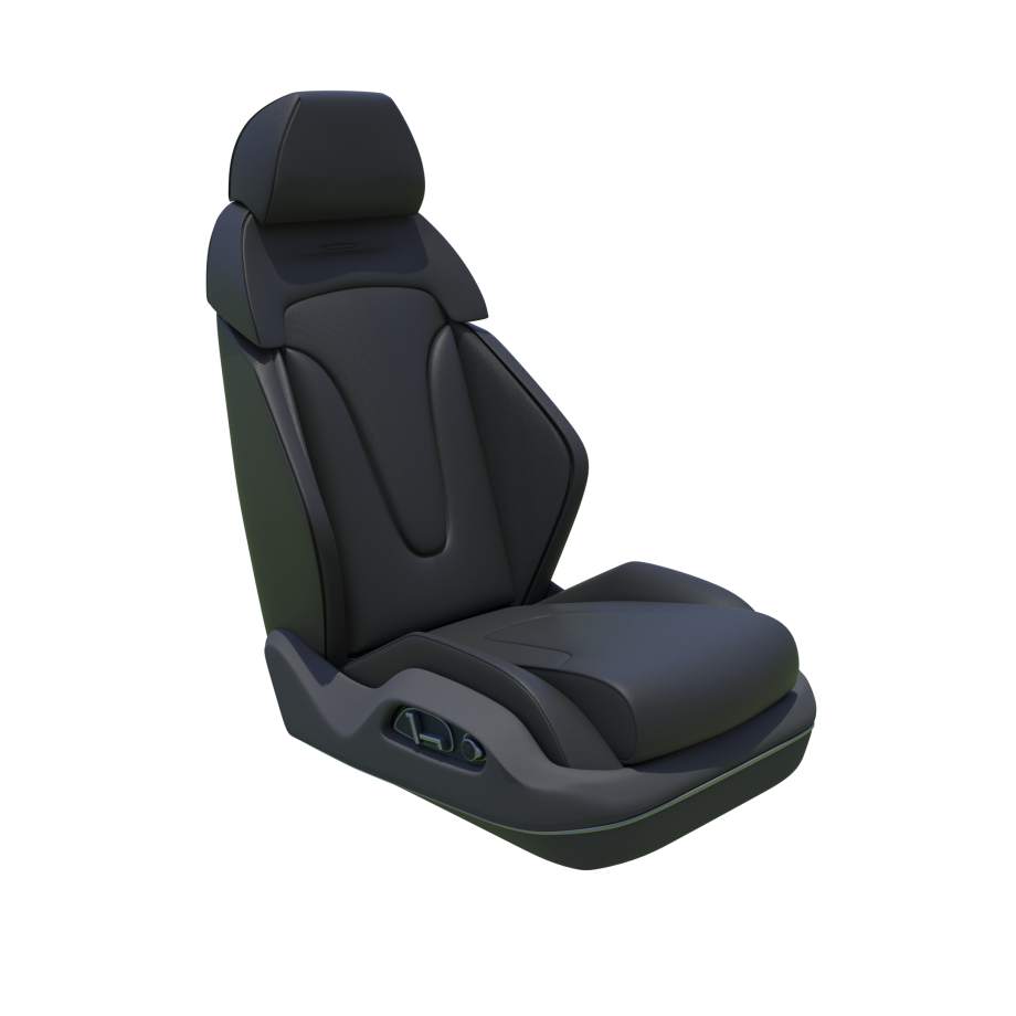 汽车座椅3D模型0