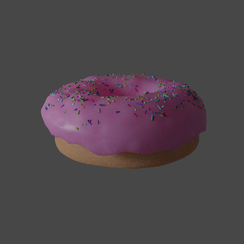 甜甜圈3D模型3