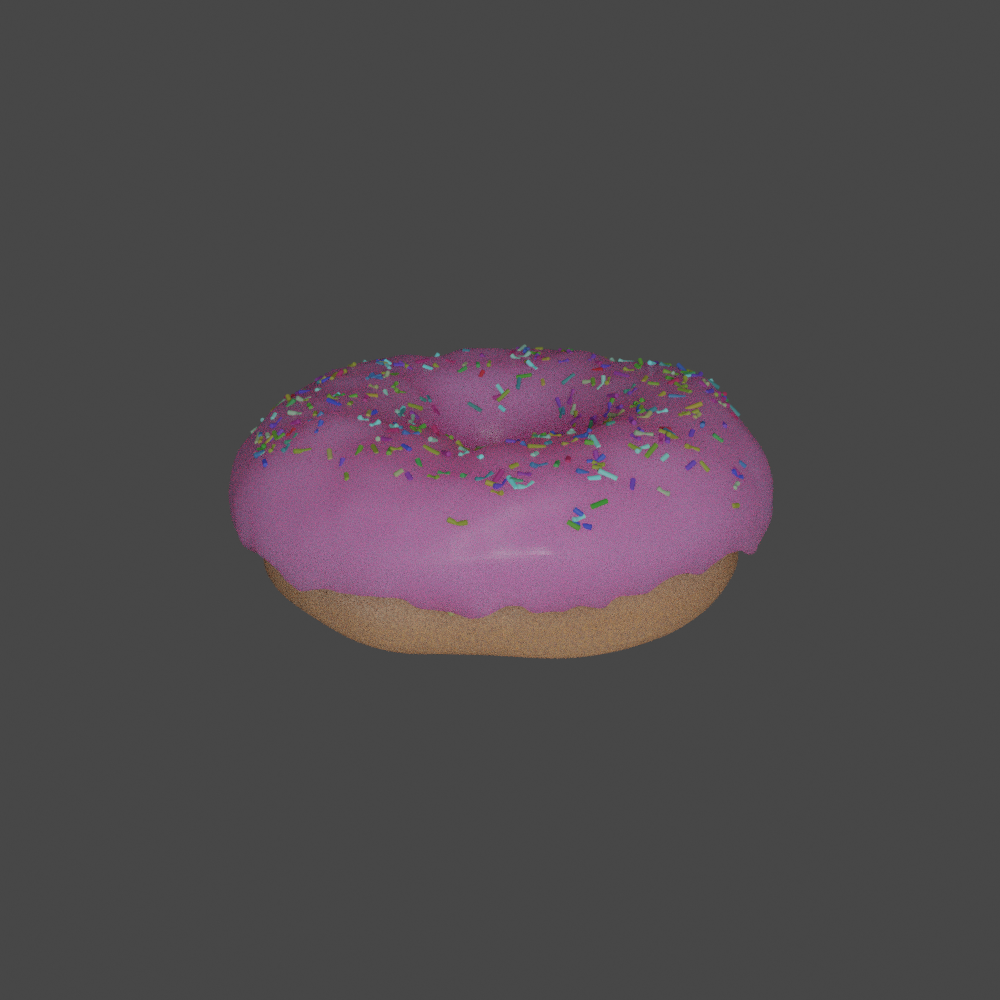 甜甜圈3D模型4
