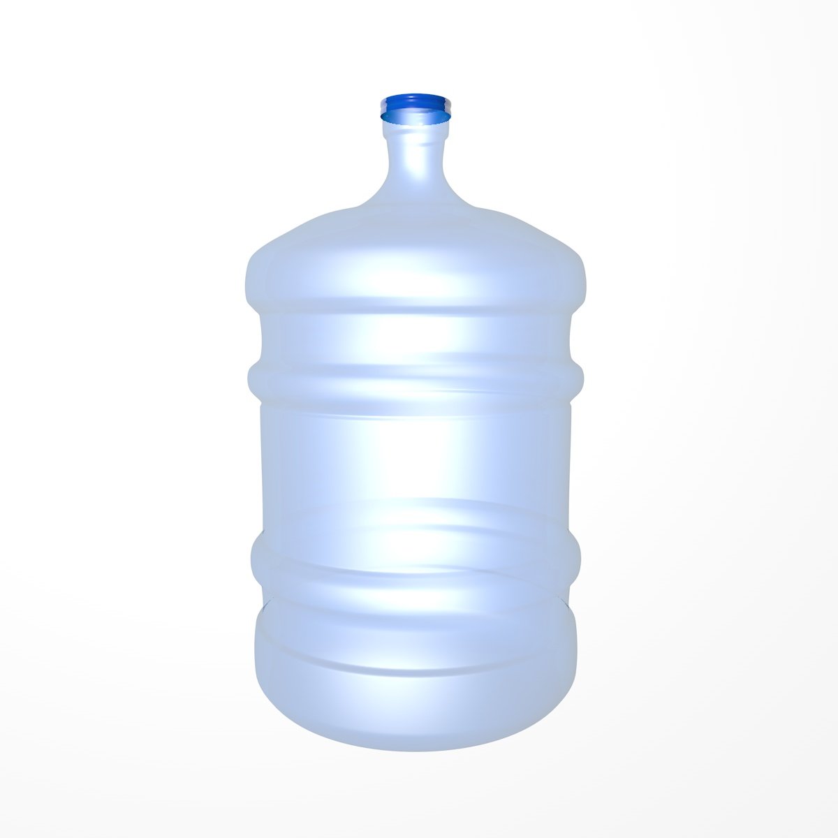 纯净水水桶3D模型0