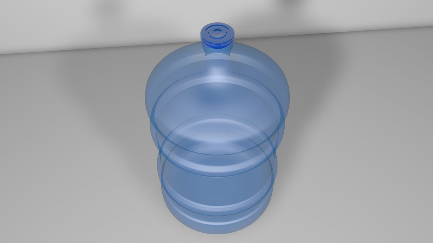 纯净水水桶3D模型2