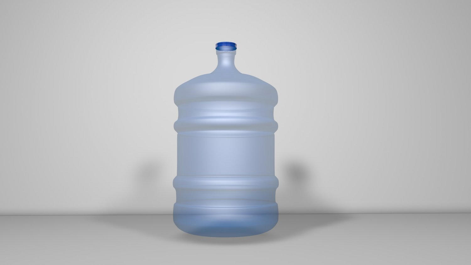纯净水水桶3D模型3
