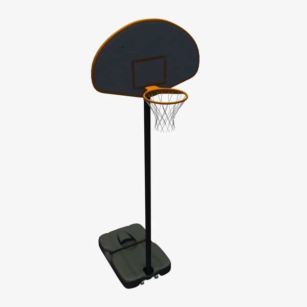 篮球框3D模型0