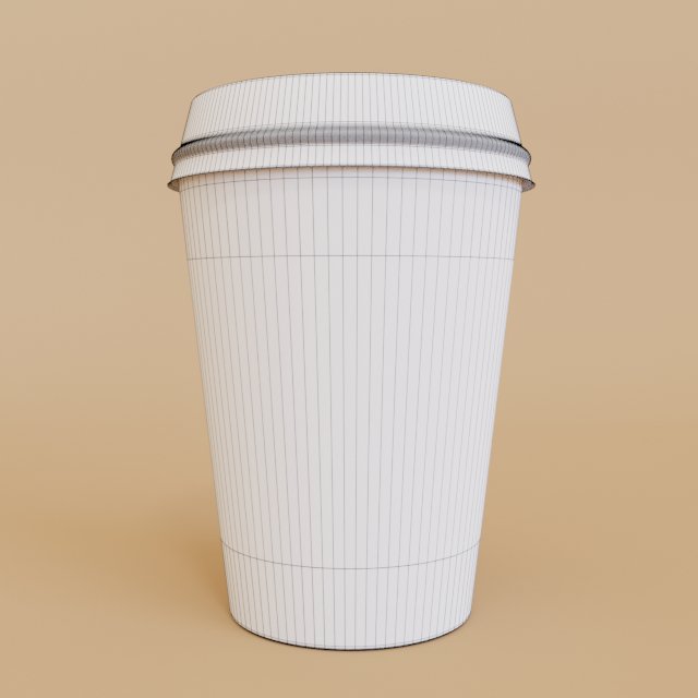 咖啡杯3D模型2