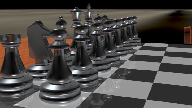 3D国际象棋模型2