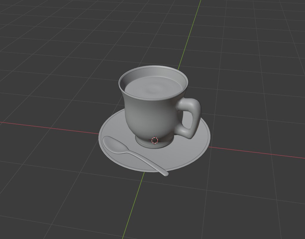 高档咖啡3D模型5