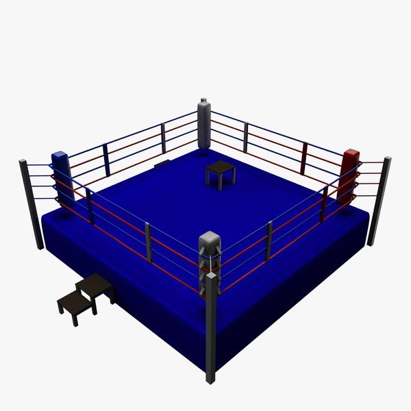 拳击擂台3D模型0