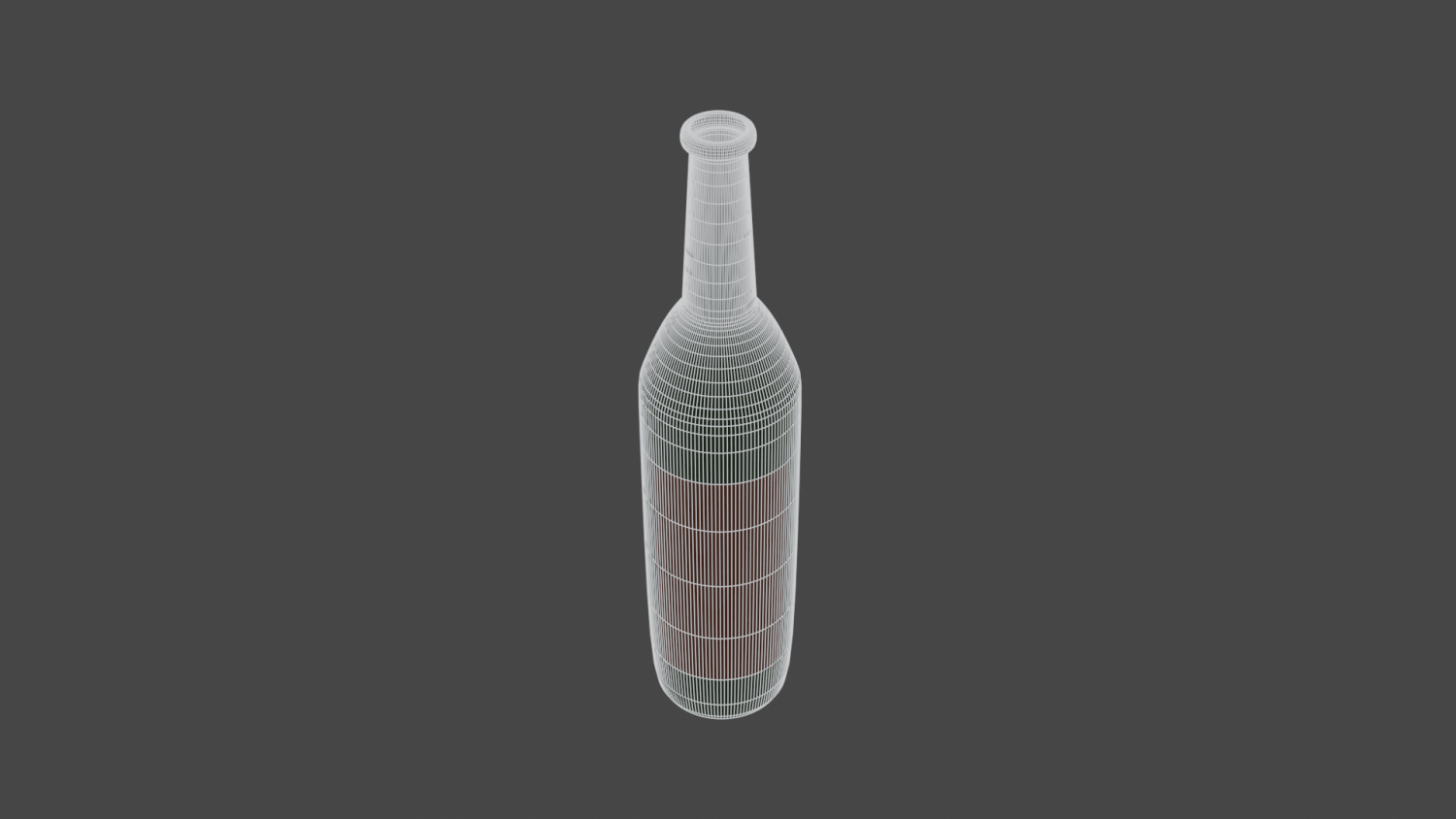 啤酒瓶3D模型3