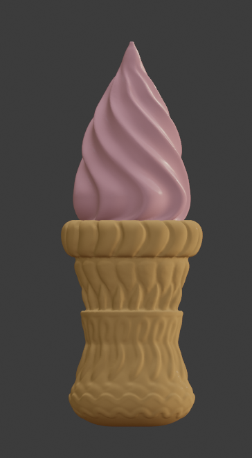 冰淇淋3D模型1