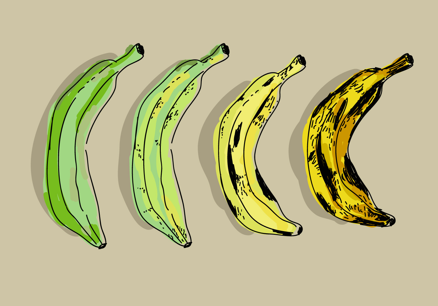 香蕉颜色转换插图0
