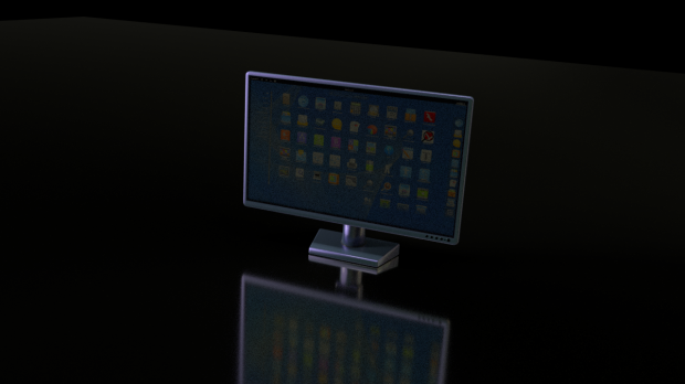 电脑显示器3D模型4
