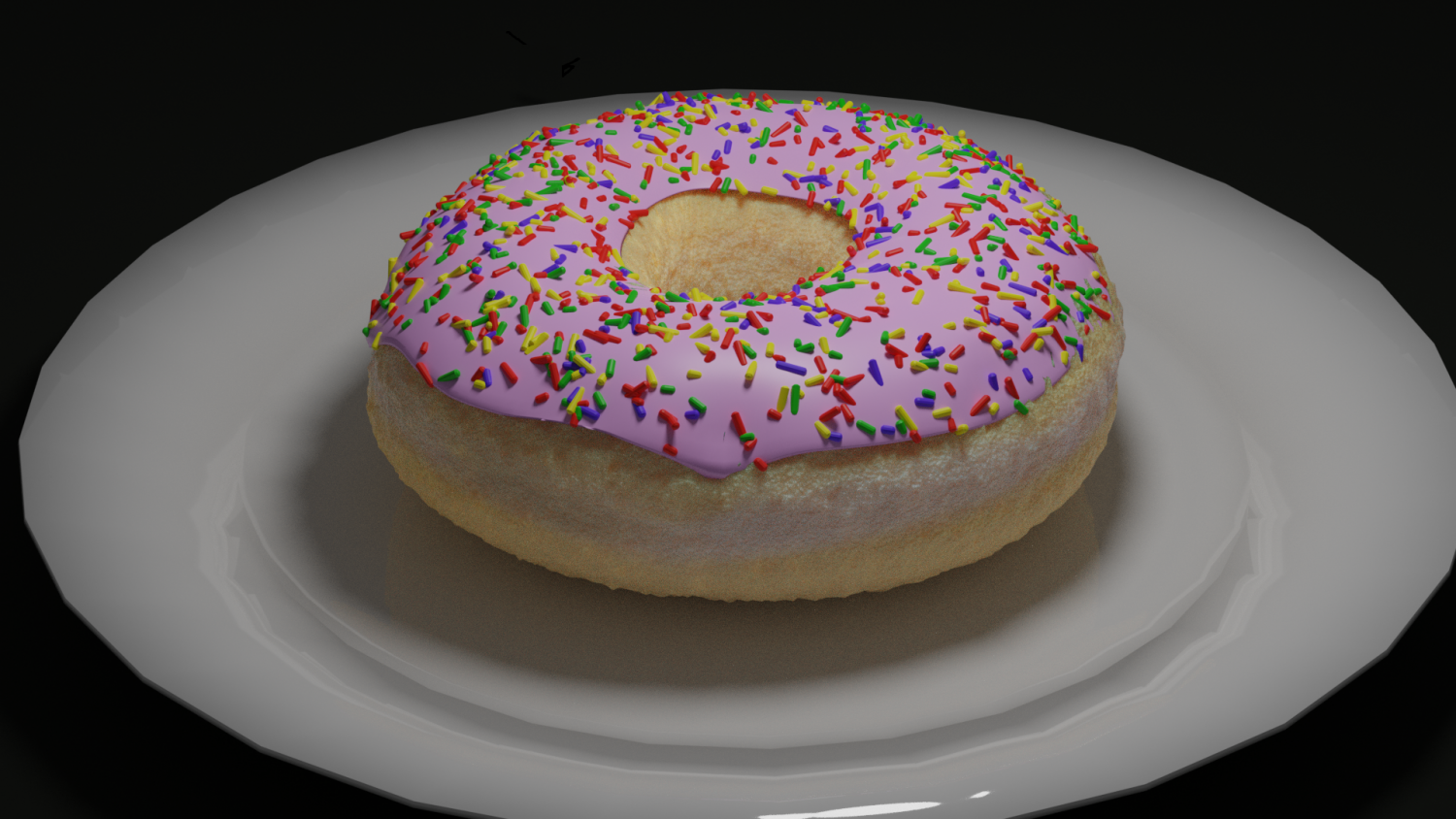 甜甜圈展示3d模型0