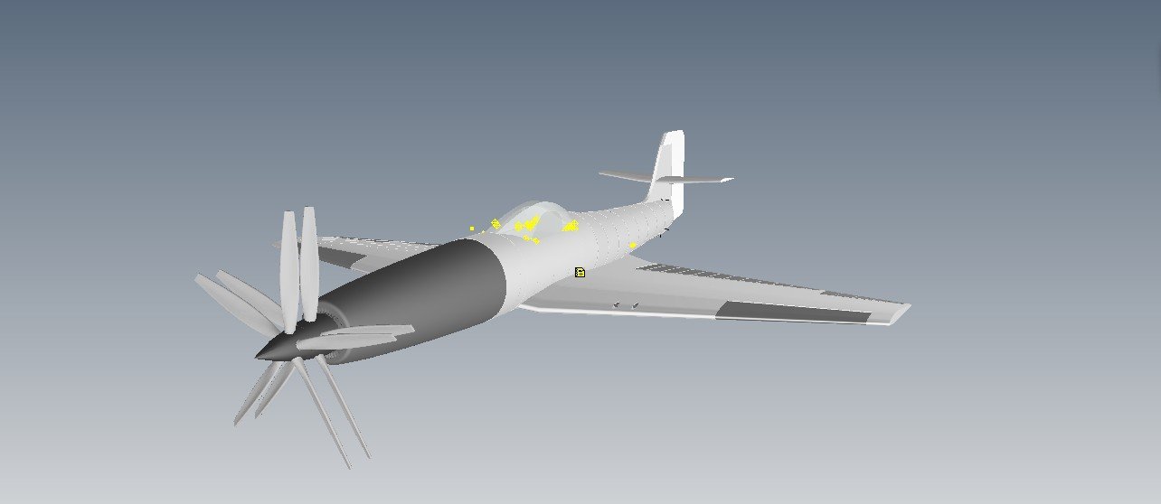 飞行战斗机3D模型0