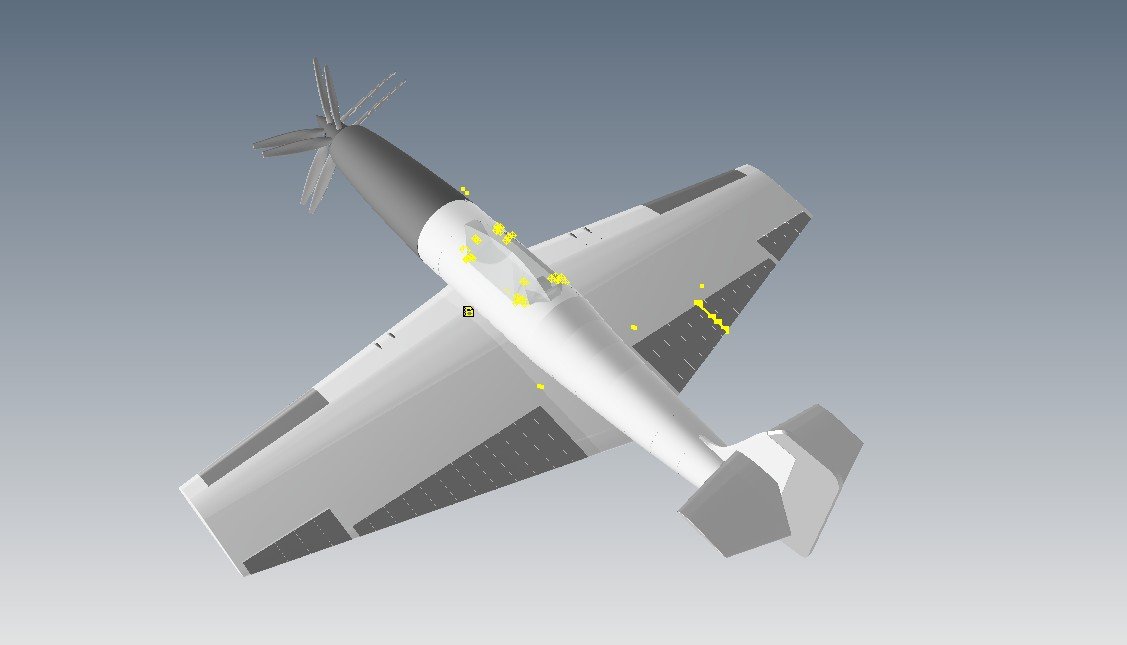飞行战斗机3D模型2