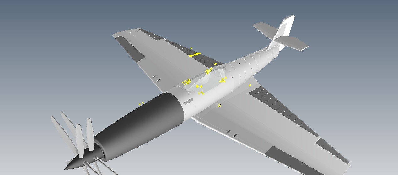 飞行战斗机3D模型3