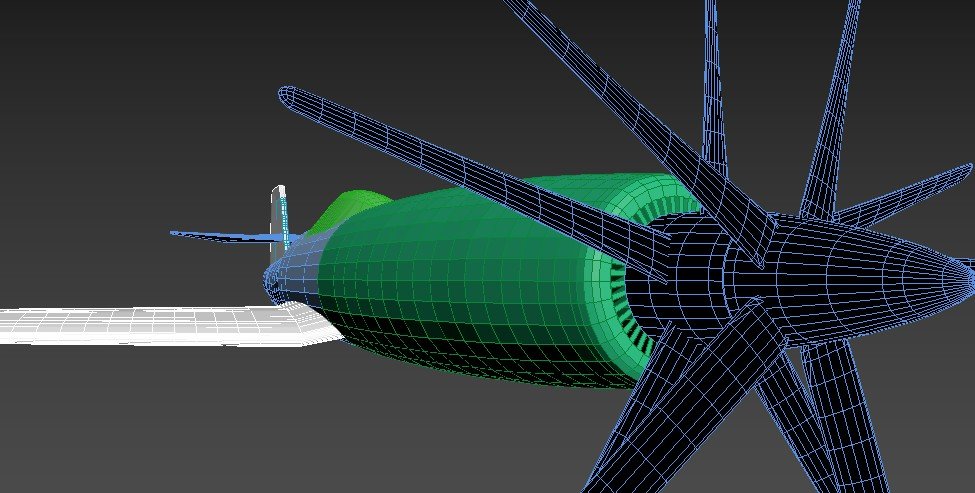 飞行战斗机3D模型5