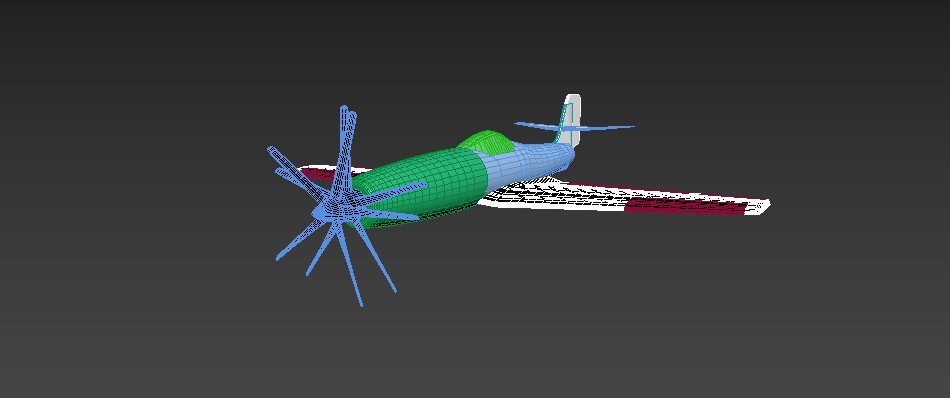 飞行战斗机3D模型4
