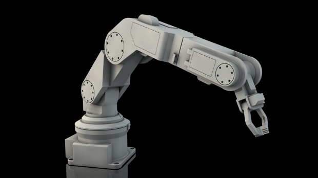 工业机械手3D模型3