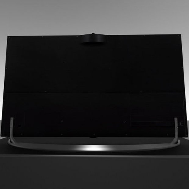 电视柜及液晶电视3D模型1