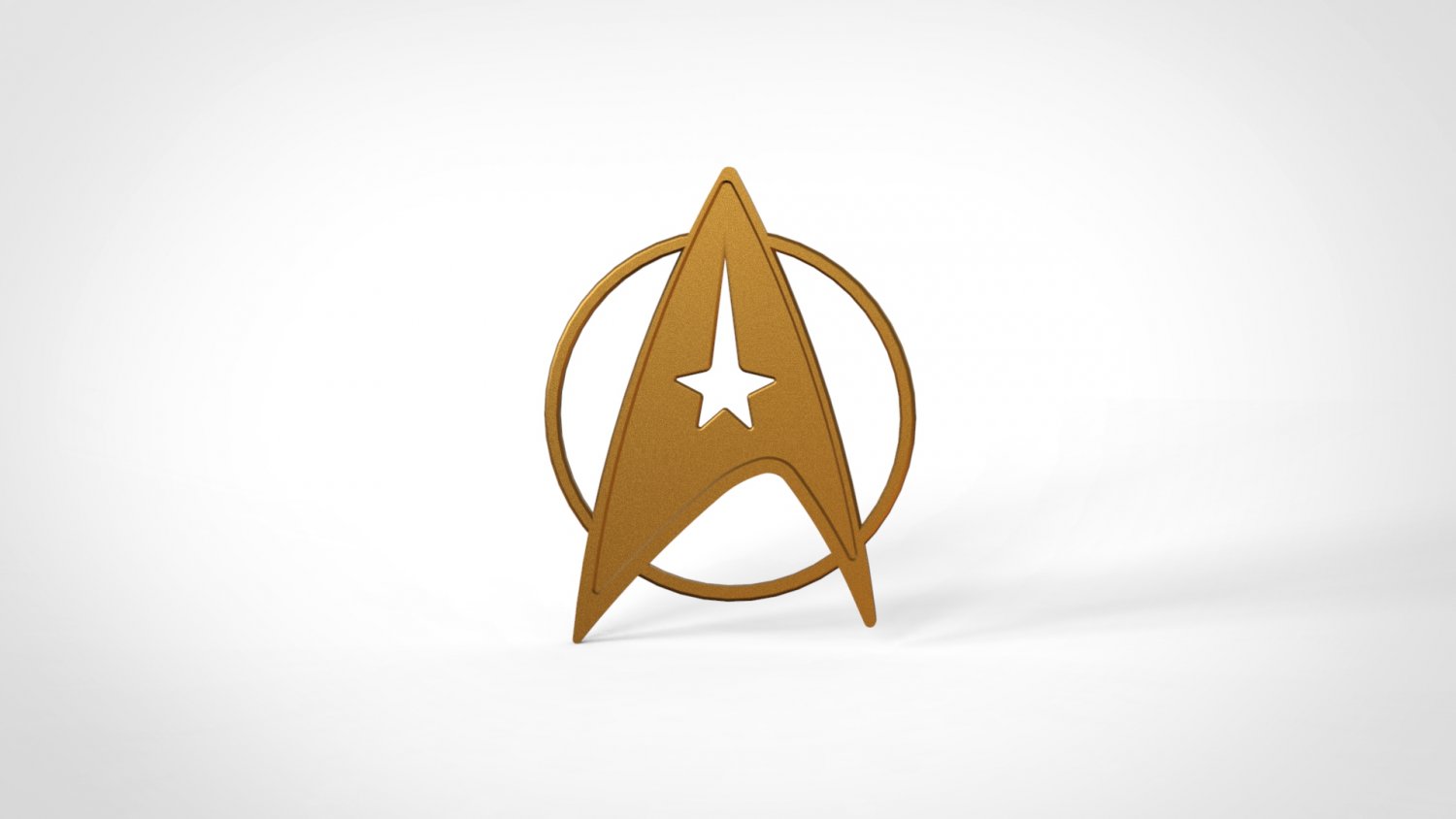 星际迷航logo3D模型0