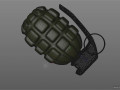典型手榴弹3D模型4