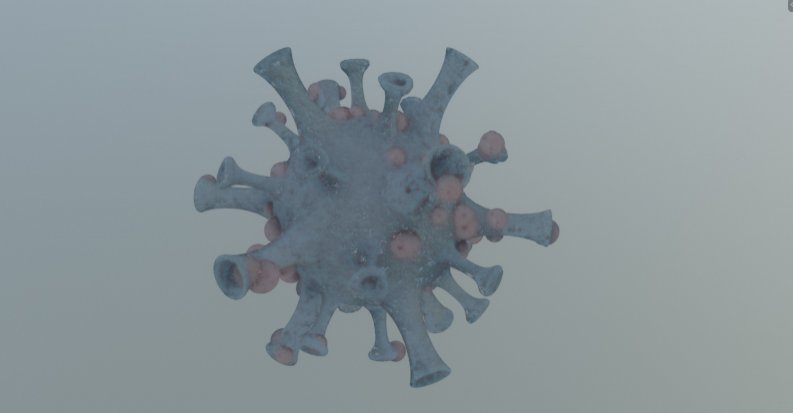 细菌病毒3D模型1