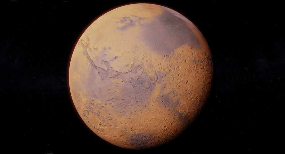 火星表面3D模型1