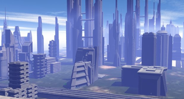 城市建筑3D模型3