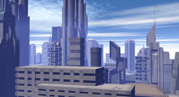城市建筑3D模型1