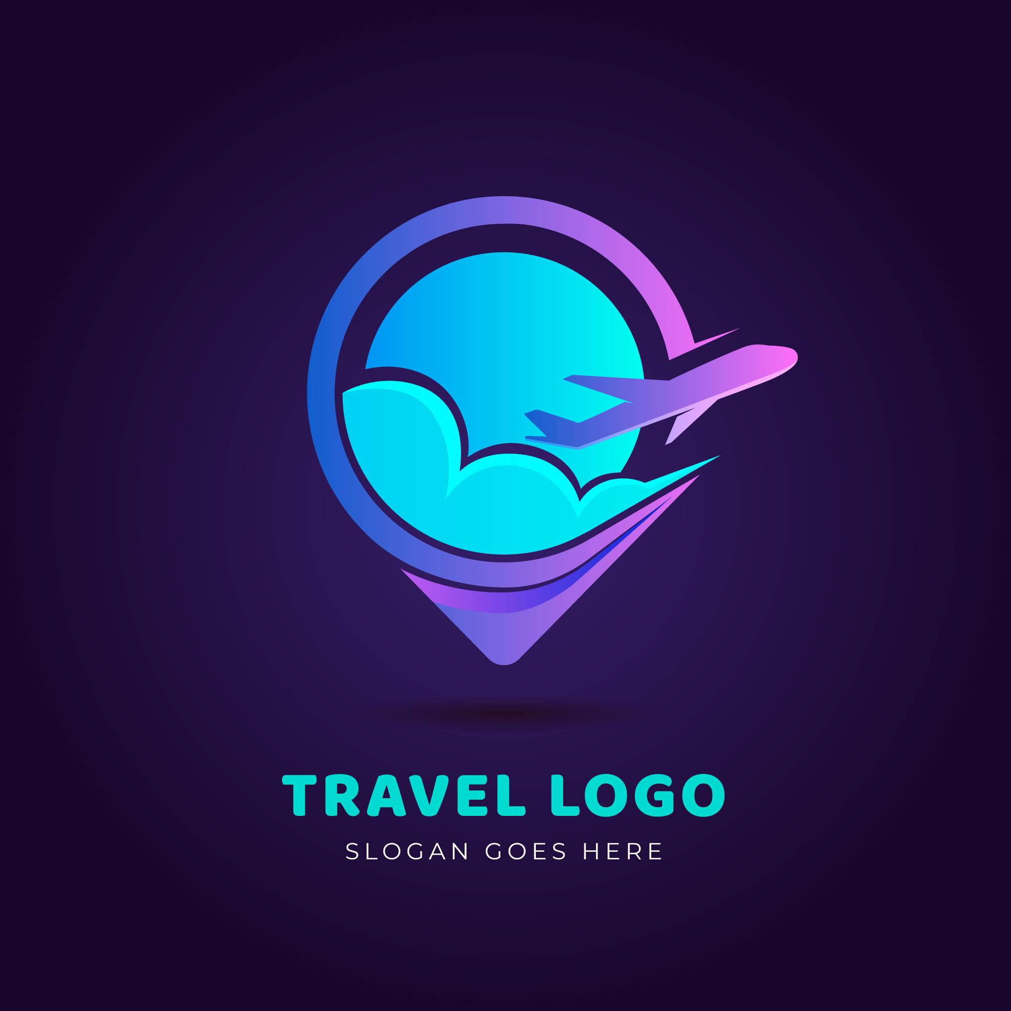 旅游途中Logo矢量0