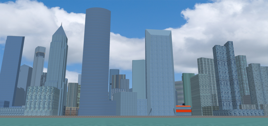 低保利海滨城市3D模型5
