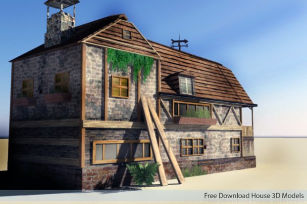 老房子3D模型0